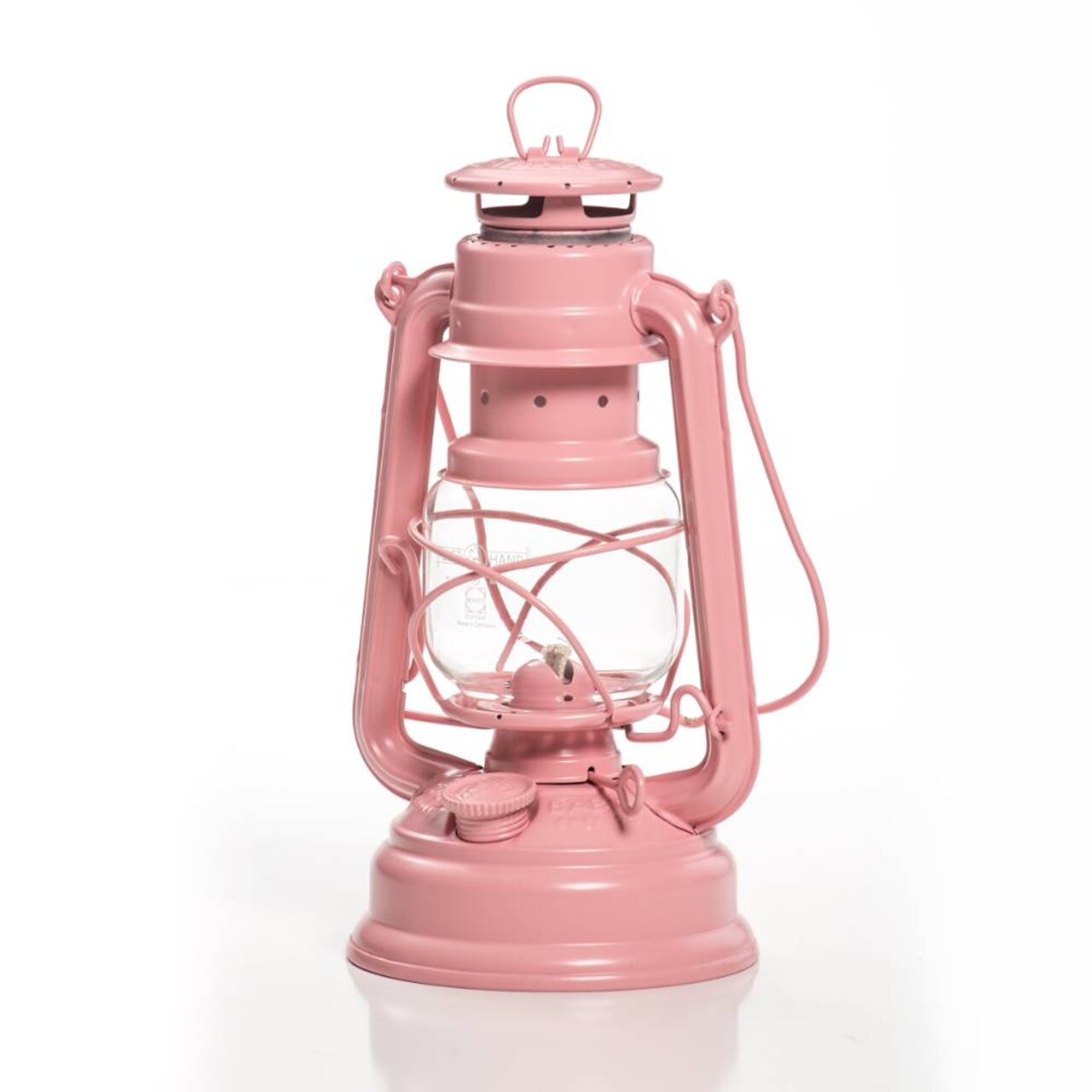 Feuerhand Outdoor Kerosene Fuel Lantern, German Made Weather Resistant Baby Special 276 Galvanized Hurricane Lamp for Camping or Patio, 10 Inches
